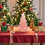 Artificial Crystal Christmas Tree Pink Decorative Ornament 4