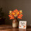 Artificial Pumpkin Branch with Maple Leaves and Berries 10 2