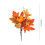 Artificial Pumpkin Branch with Maple Leaves and Berries 10 3