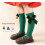 Toddler Slouch Knee-High Cotton Crew Socks 2