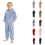 Boys' lined thickened hooded onesie for winter, size 4Y, 3