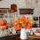 Artificial Pumpkin Branch with Maple Leaves and Berries 10 5