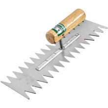 Tile Trowel Squared Tip Notch Stainless Steel 1