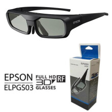 Ochelari 3D RF compatibili cu proiectorul Epson EH-TW5100 cu cablu de încărcare USB