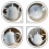 Ceramic Teapot White 1 Piece 8 x 6 Inches 5