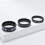 Unisex Tungsten Ring with Abalone Shell and Opal Inlay 8mm 3