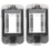 Circuit Breaker Box Cover Clear Weatherproof 2 pcs 4