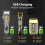 Professional Rechargeable Hair Clipper Set for Men Cordless 6