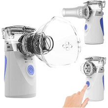 Bärbar ultraljudsnebulisatormaskin handhållen inhalator för hemmabruk