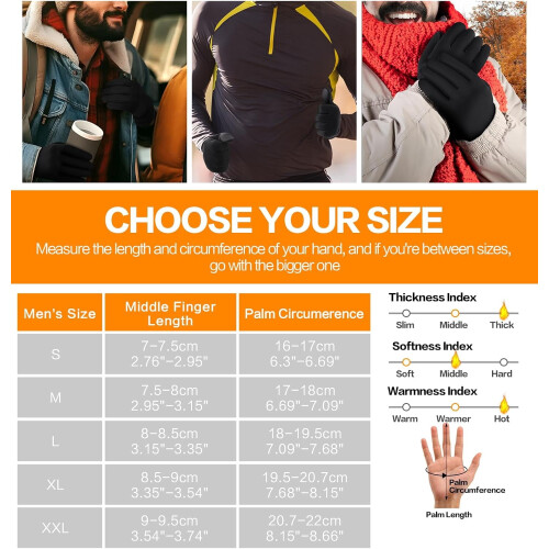 Winter Waterproof Touchscreen Gloves Thermal for iPhone 1