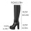 Women's Mid-Calf Boots Chunky Heel Equestrian Style 5