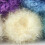Super Soft Mixed Fiber Yarn Roll Light Gray 100g 4