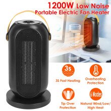 Portable Electric Fan Heater PTC Ceramic 1200W
