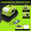 LED Work Light Adapter for Ryobi 40V Battery 5W 3