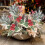 Red Berry and Pine Artificial Holly Stems 12 inch 2