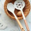 Silicone Spatula Spoon with Wood Handle 2-in-1 6