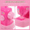 Pink Mini Electric Sewing Machine Toy for Toddlers 1 Pack 6