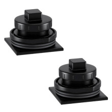 2Pcs Stock Tank Drain Plug for Commercial 100 150Gallon Stock Tanks,Stock Tank Plug for Stock Tank