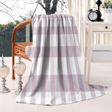 Black Checkered Throw Blanket Soft Fluffy 50 x 60