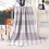 Black Checkered Throw Blanket Soft Fluffy 50 x 60 1