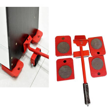 Furniture Lift Mover Tool Set Adjustable Height Lever 4