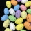 Mini Speckled Easter Foam Eggs 0.79x1.18In 9pcs 6