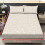 King Size Fitted Sheet Set with 2 Pillowcases Floral Beige 7