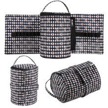 Small Yarn Storage Bag Portable Knitted Wool Bags Foldable Cerchet Hooks Bags for Sewing Tools Accessories Gift