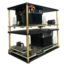 Voor Bitaxe BM1397 640GH/S Zeer Efficiënte Bitcoin Miner ASIC Solo Mining Device voor BTC Crypto Currency Powerhouse EU-Stekker