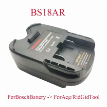 Adapter Converter for Bosch 18V BAT609 Battery to AEG