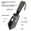 (Black )Backpacking Shovel Multi Purpose Hand Shovels For Digging Survival Multitool Tool 5