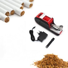 Automatický elektrický balicí strojek na cigarety, injektor velikosti King, zástrčka EU, modrá