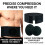 Umbilical Hernia Belt Abdominal Binder with Compression Pad Adjustable Support 4