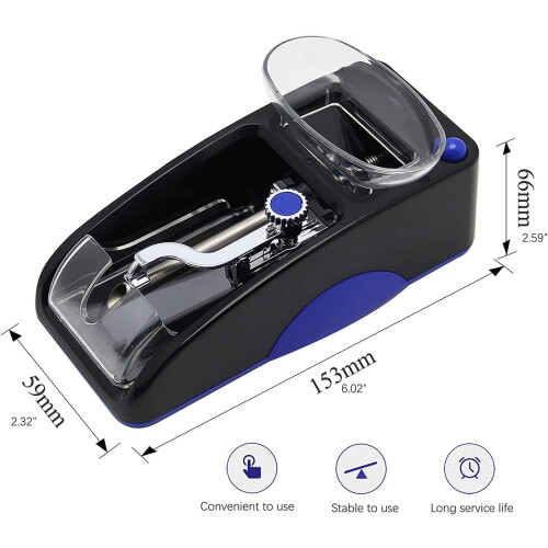 Electric Cigarette Rolling Machine Automatic Mini Tobacco Roller Injector with Case 1