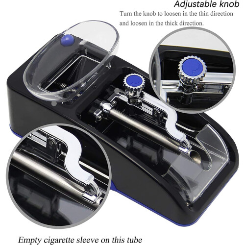 Electric Cigarette Rolling Machine Automatic Mini Tobacco Roller Injector with Case 2