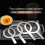 Stainless Steel Baking Cup Ring with Wooden Handle 1pc 3