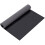 PU Leather Roll Black Solid Color 13x55 Inch 0.4mm Thick 3
