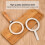 Stainless Steel Baking Cup Ring with Wooden Handle 1pc 6