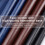 PU Leather Roll Black Solid Color 13x55 Inch 0.4mm Thick 6
