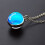 Solar System Pendant Necklace Glass Ball 1 Piece 5