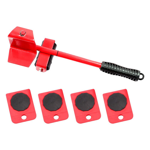 Furniture Lift Mover Tool Set Adjustable Height Lever 4 1