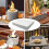 Ceramic Wool Wick Sponge for Bioethanol Fireplaces 5 Pcs 6