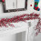 Red Berry Vine Garland Artificial 5.9 ft 5