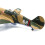 American P40 Fighter Model Airplane 1:72 Scale with Stand 8