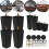Wooden Sofa Legs Set 4 pcs 6 cm Solid Wood M8 Bolt 8