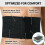 Hernia Support Belt with Compression Pad Adjustable Abdominal Binder Navel 3
