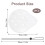Pack Transparent Eye Shield Protective Eye Patch Adjustable Strap Breathable Design Adult 3