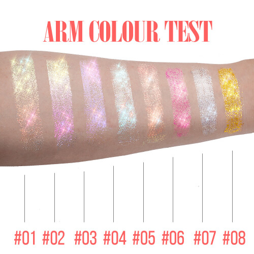 Roll-on Body Glitter Stick Chunky Glitter Gel 1pc 1