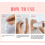 Roll-on Body Glitter Stick Chunky Glitter Gel 1pc 5