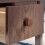 Wooden Cabinet Knobs Solid Beech 4 pcs 40x24mm Black Walnut 5